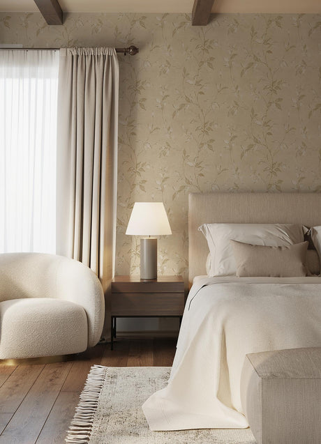 A-Street Prints Kupari Trail Gold Wallpaper