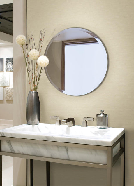 A-Street Prints Agave Faux Grasscloth Light Yellow Wallpaper