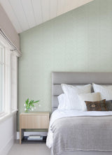 A-Street Prints Mackintosh Textural Turquoise Wallpaper