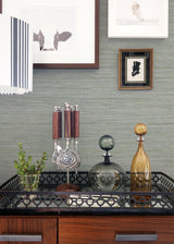 A-Street Prints Barnaby Texture Sage Wallpaper