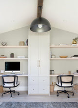 A-Street Prints Glynn Chevron Silver Wallpaper