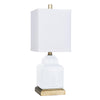 Couture Menderes Bright White Accent Lamp