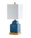 Couture Menderes Cerulean Blue Accent Lamp