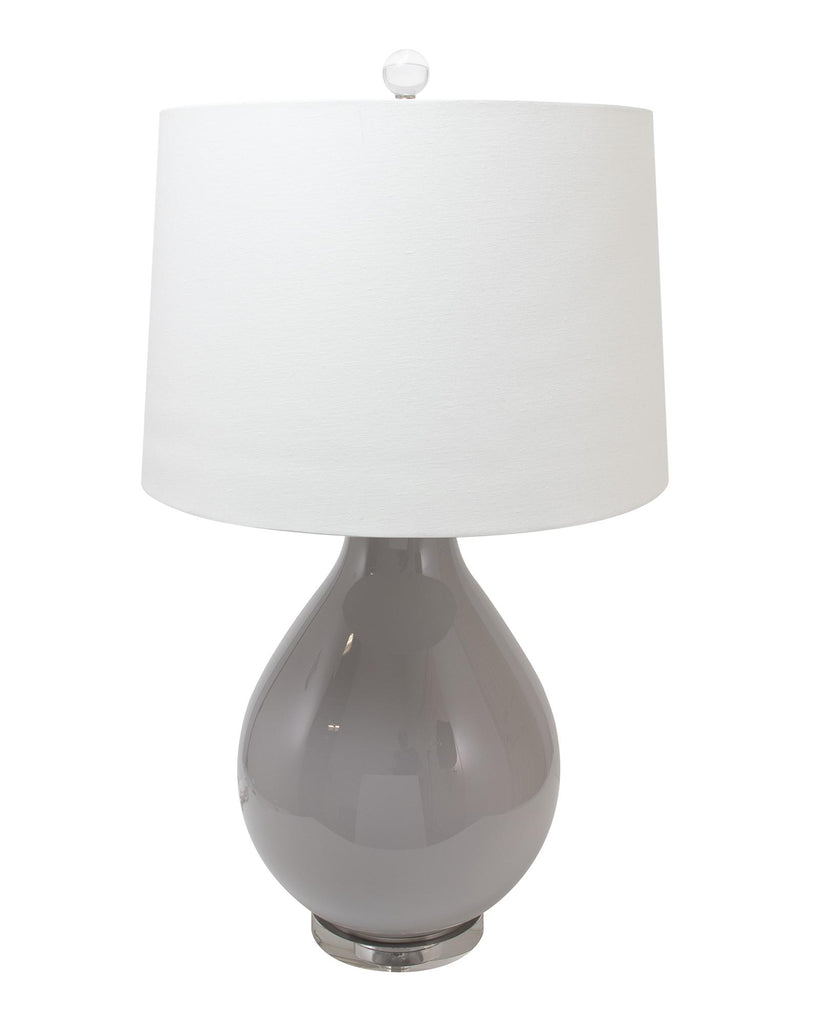 Couture Poppy Gray Table Lamps