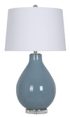 Couture Poppy Seaside Blue Table Lamp