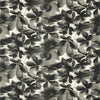 Harlequin Grounded Black Earth/Parchment Fabric