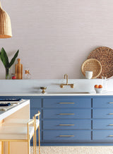 York Light Grey Grass Roots Light Grey Wallpaper