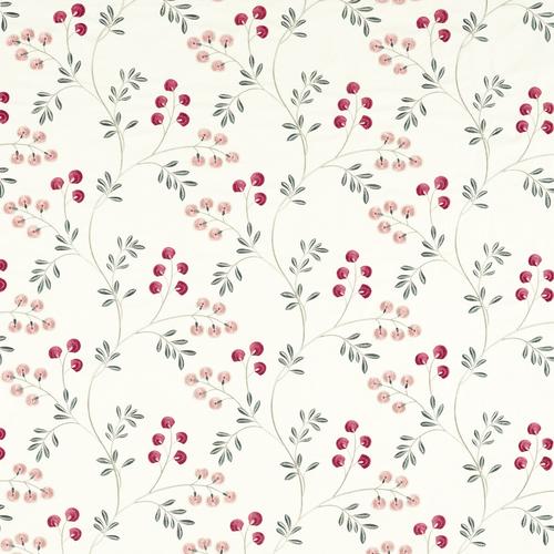 Clarke & Clarke Rochelle Blush/Raspberry Fabric