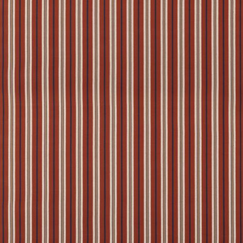 Mulberry Starboard Stripe Red/Indigo Fabric