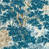 Lee Jofa Woodland Paper Blue Wallpaper