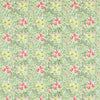 Morris & Co Bower Boughs Green/Rose Fabric