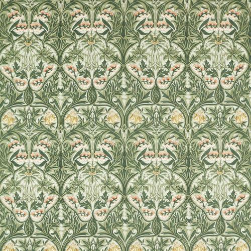 Morris & co Bluebell Leafy Arbour Fabric