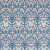 Morris & Co Bluebell Indigo/Rose Fabric