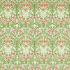 Morris & Co Bluebell Leaf Green/Sweet Briar Fabric