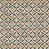 Morris & Co Mays Coverlet Indigo/Rose Fabric