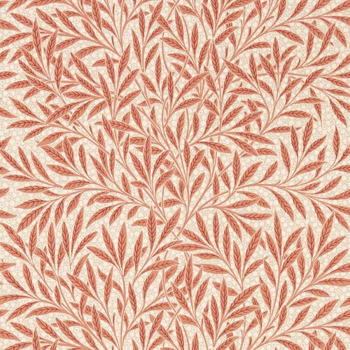 Morris & co Emerys Willow Chrysanthemum Pink Wallpaper