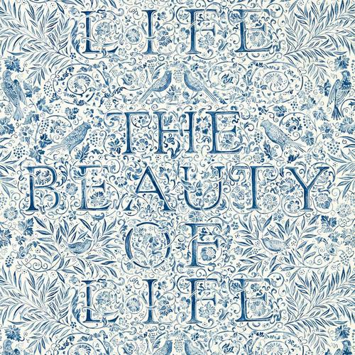 Morris & co The Beauty of Life Indigo Wallpaper