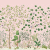 Sanderson Sycamore And Oak Wild Rose Wallpaper