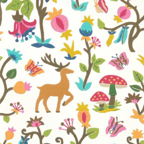 Sanderson Forest of Dean Brights/Multi Wallpaper