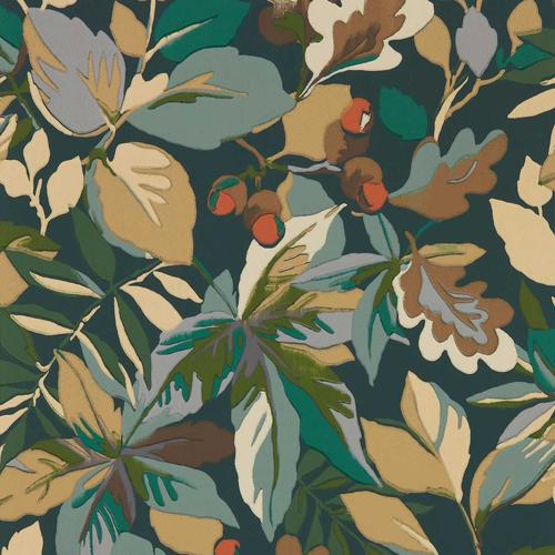 Sanderson Robin’s Wood Forest Green/Sap Green Wallpaper