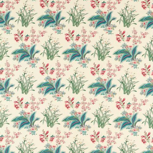 Sanderson Enys Garden Blush/Jade Fabric
