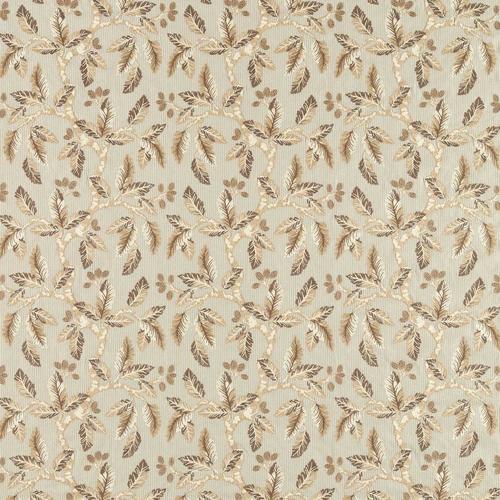 Sanderson Oaknut Stripe Flax/Multi Fabric