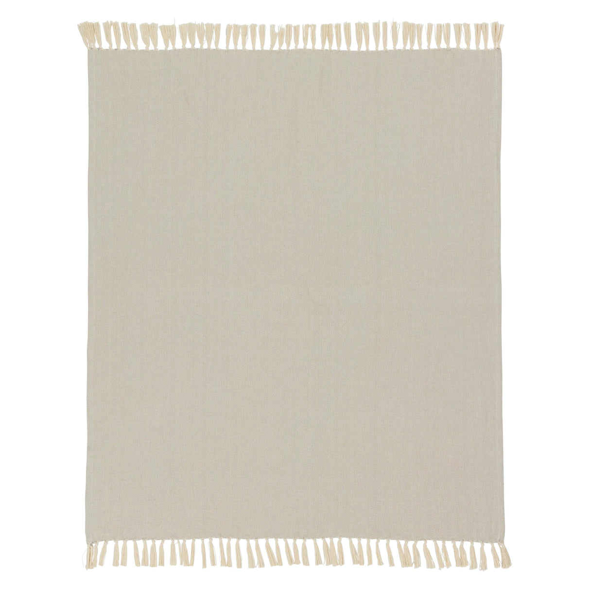 Jaipur Living Cannon Gray/ Cream Chevron Throw