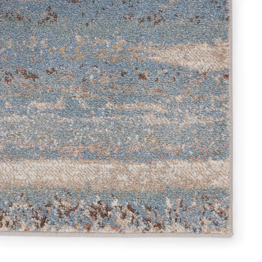 Vibe By Jaipur Living Devlin Abstract Blue/ Tan Area Rug (8'X10')