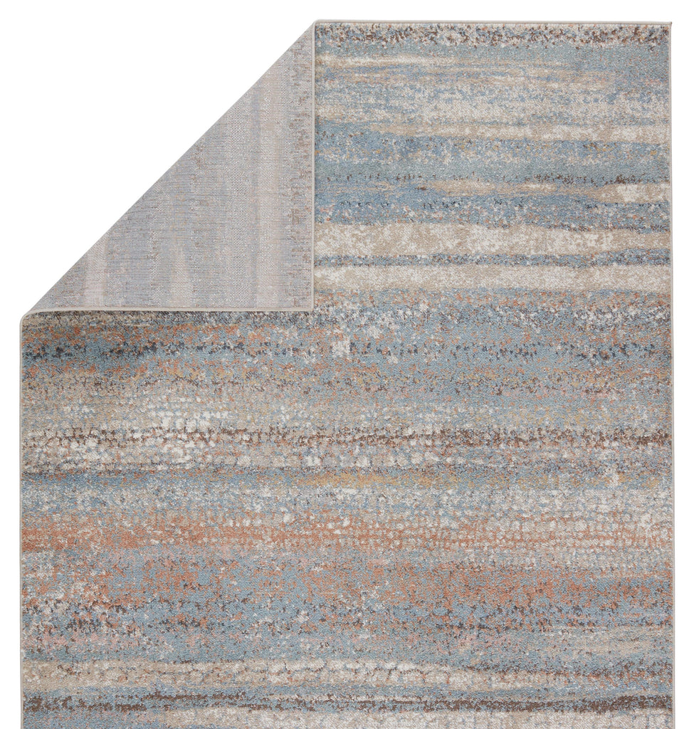Vibe By Jaipur Living Devlin Abstract Blue/ Tan Area Rug (9'6"X12')