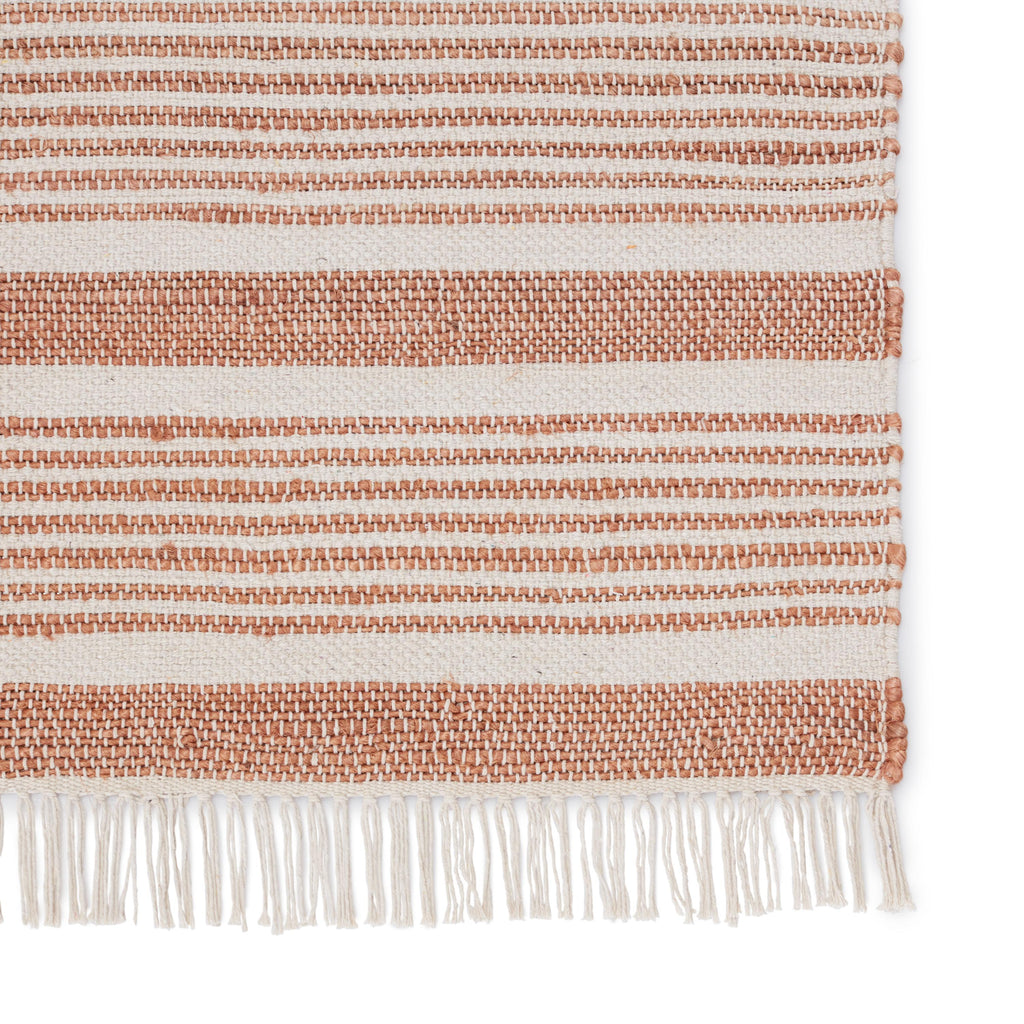 Vibe By Jaipur Living Kahlo Natural Striped Tan/ Cream Area Rug (8'X10')
