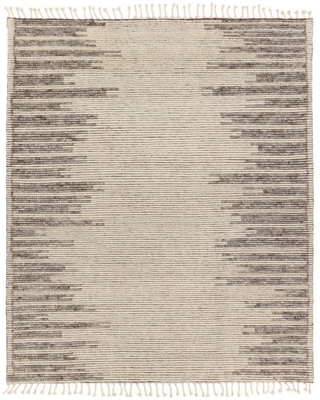 Jaipur Living Patra Hand-Knotted Solid Cream/ Taupe Area Rug (9'X13')