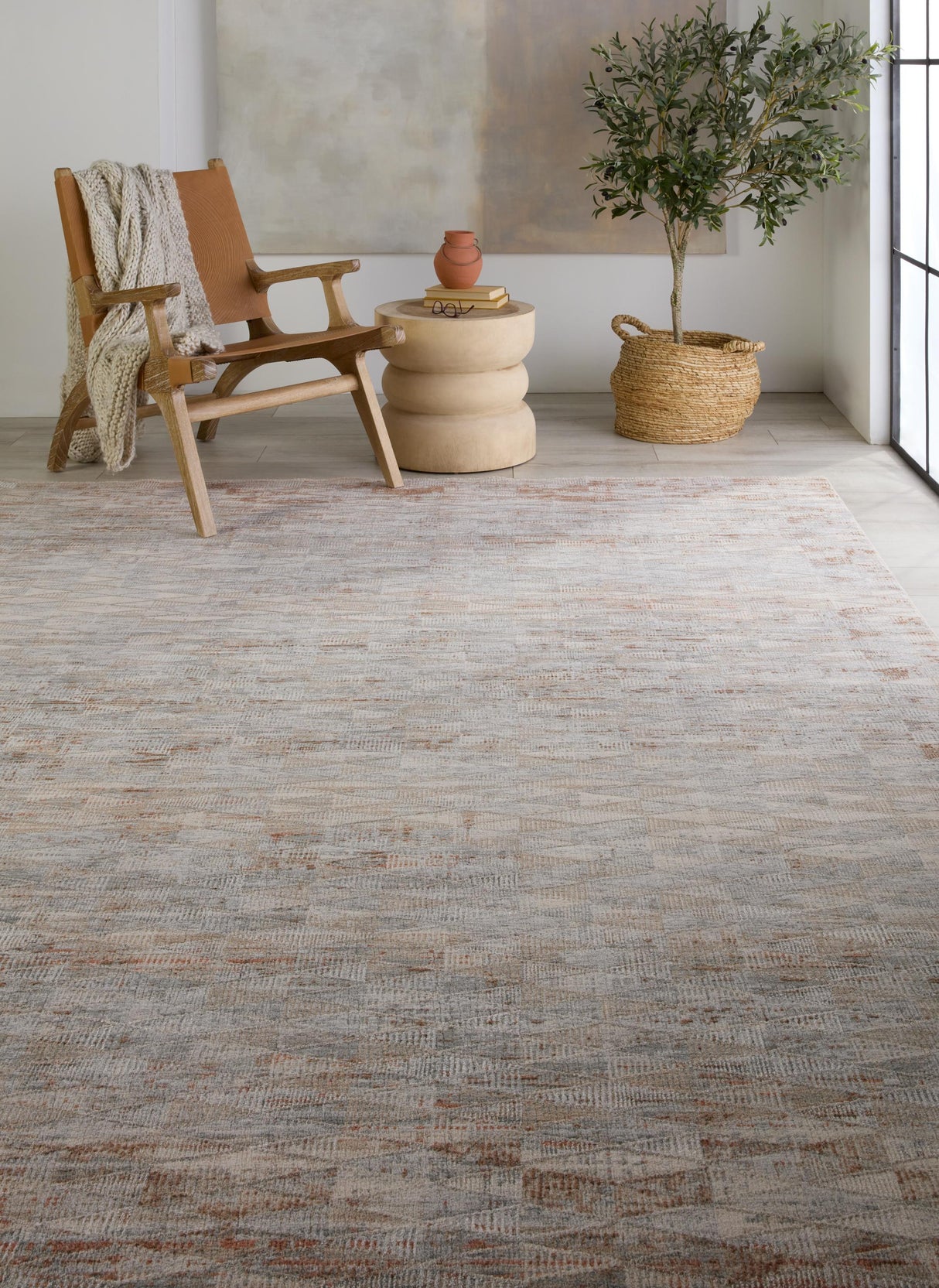 Jaipur Living Luray Trellis Gray/ Cream Area Rug (5'X8')