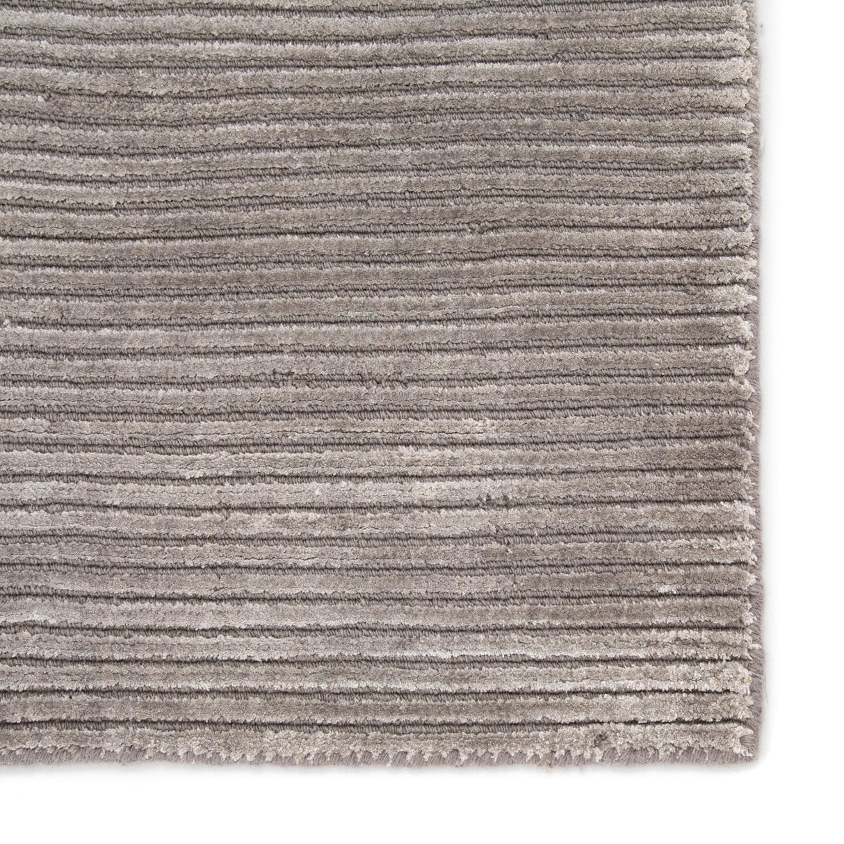 Jaipur Living Basis Handmade Solid Gray/ Silver Area Rug (2'X3')