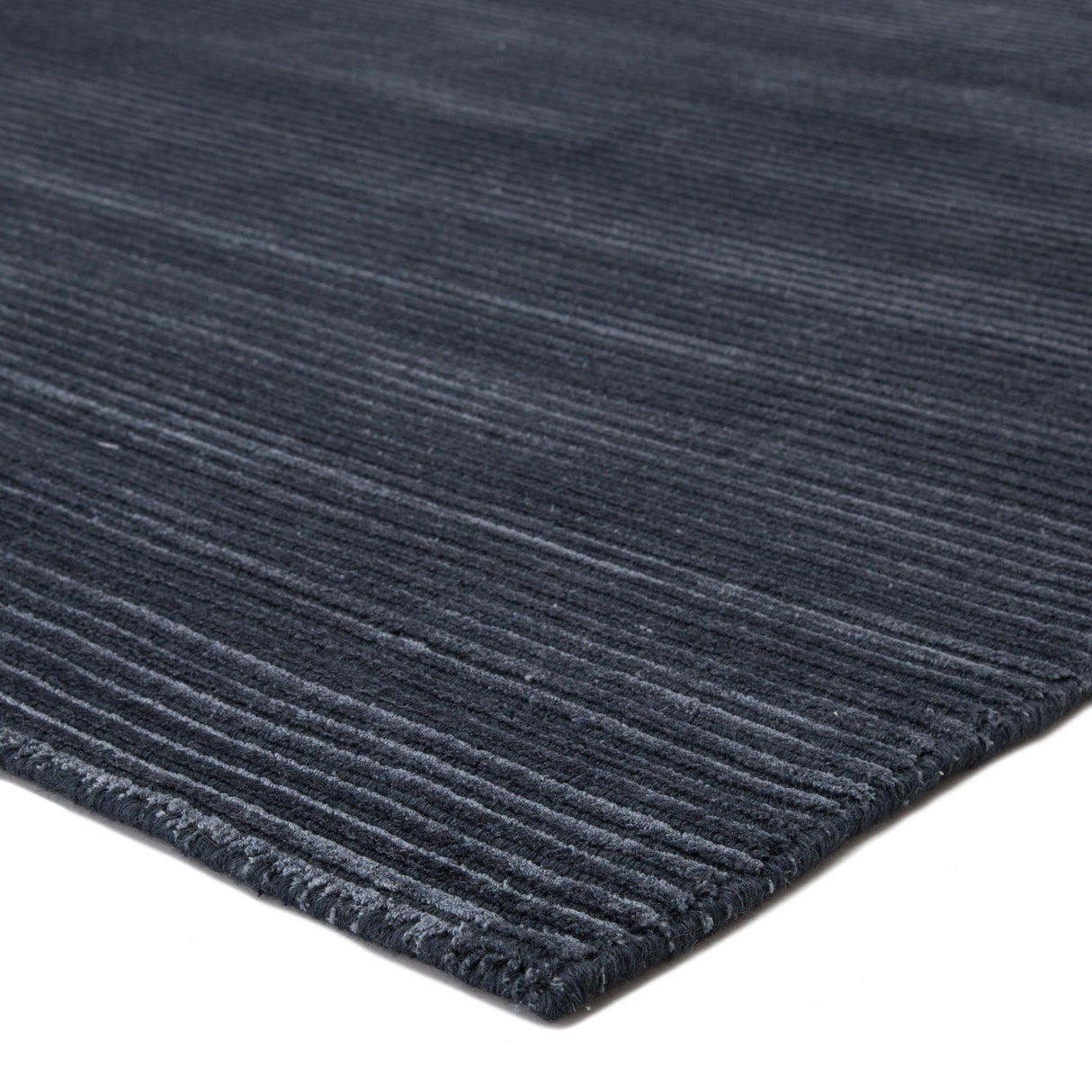 Jaipur Living Basis Handmade Solid Dark Blue Area Rug (5'X8')