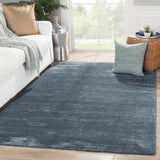 Jaipur Living Basis Handmade Solid Dark Blue Area Rug (5'X8')