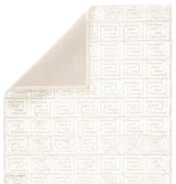 Jaipur Living Harkness Handmade Geometric White/ Gray Area Rug (6'X9')