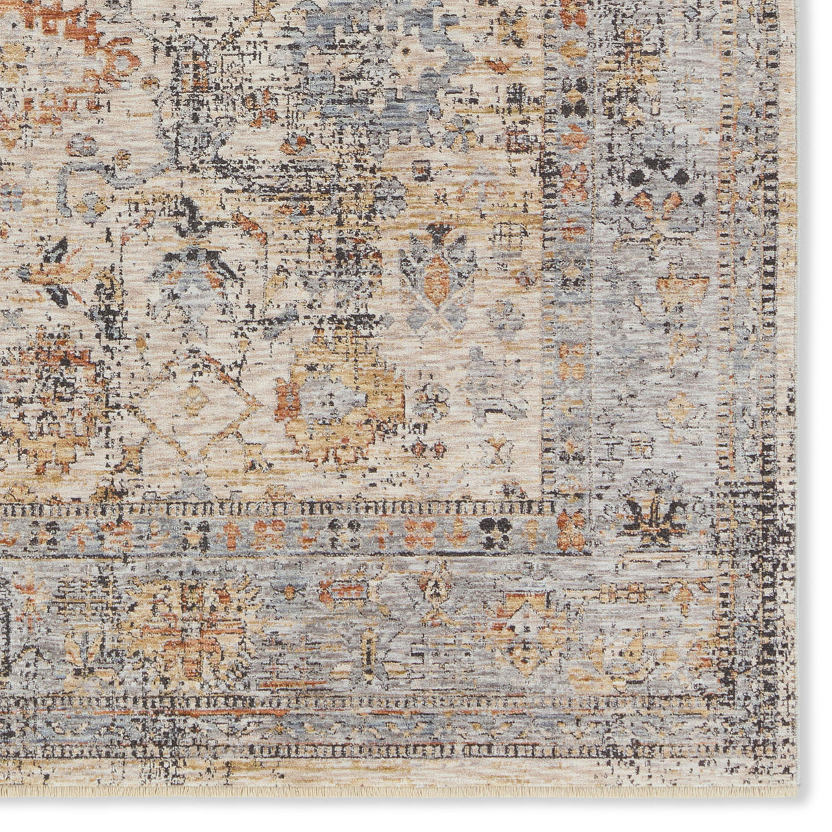 Jaipur Living Madison Floral Blue/ Beige Area Rug (8'X10')