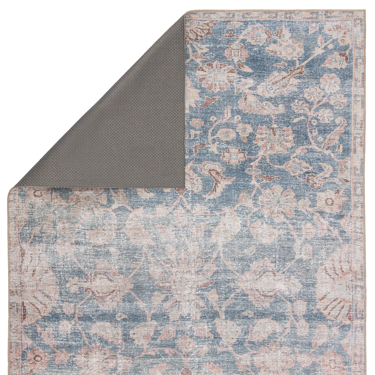 Jaipur Living Bardia Indoor/ Outdoor Oriental Blue/ Light Pink Area Rug (2'X3')