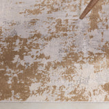 Jaipur Living Resa Abstract Gray/ Gold Area Rug (10'2"X14')