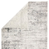 Jaipur Living Cian Abstract Gray/ Ivory Area Rug (5'3"X7'6")