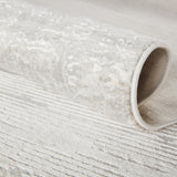 Jaipur Living Paxton Abstract Gray/ Ivory Area Rug (5'3"X7'6")