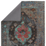 Jaipur Living Raisa Handmade Medallion Gray/ Aqua Area Rug (5'X8')