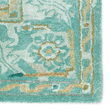 Jaipur Living Cristobol Handmade Medallion Turquoise/ Pink Area Rug (5'X8')