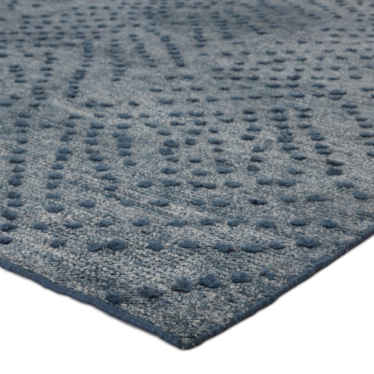 Jaipur Living Teyla Handmade Dotted Blue/ Gray Area Rug (5'X8')