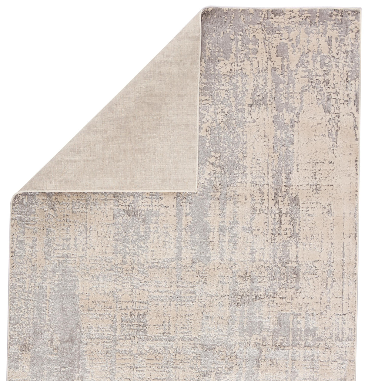 Jaipur Living Calibra Abstract Gray/ Silver Area Rug (6'7"X9'6")