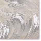 Jaipur Living Zione Abstract Taupe/ Gray Runner Rug (3'3"X12')