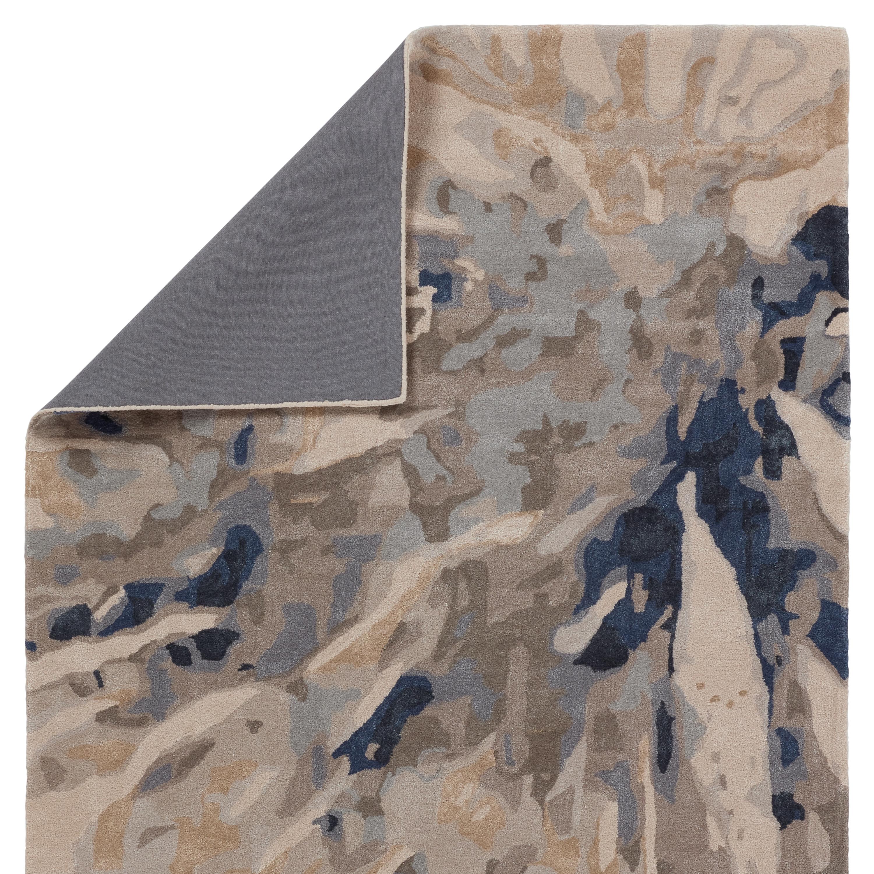 Jaipur Living Delray Atoll Animal Blue / Taupe 10' X 14' Rug