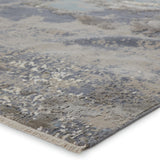 Jaipur Living Adriatic Abstract Gray/ Light Blue Area Rug (5'3"X7'6")
