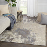 Jaipur Living Aegean Abstract Gray/ Beige Area Rug (9'X12'6")