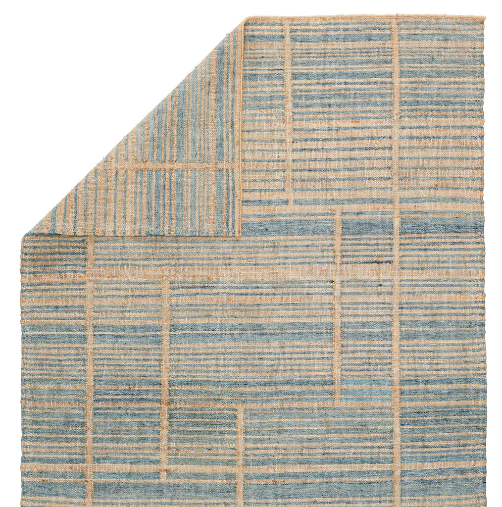 Jaipur Living Ciana Handmade Striped Brown/ Blue Area Rug (2'X3')